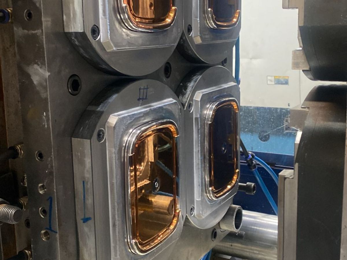 MOLDE POTE SORVETE - 4 CAVIDADES