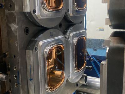 Clinica de reabilitação - MOLDE POTE SORVETE - 4 CAVIDADES