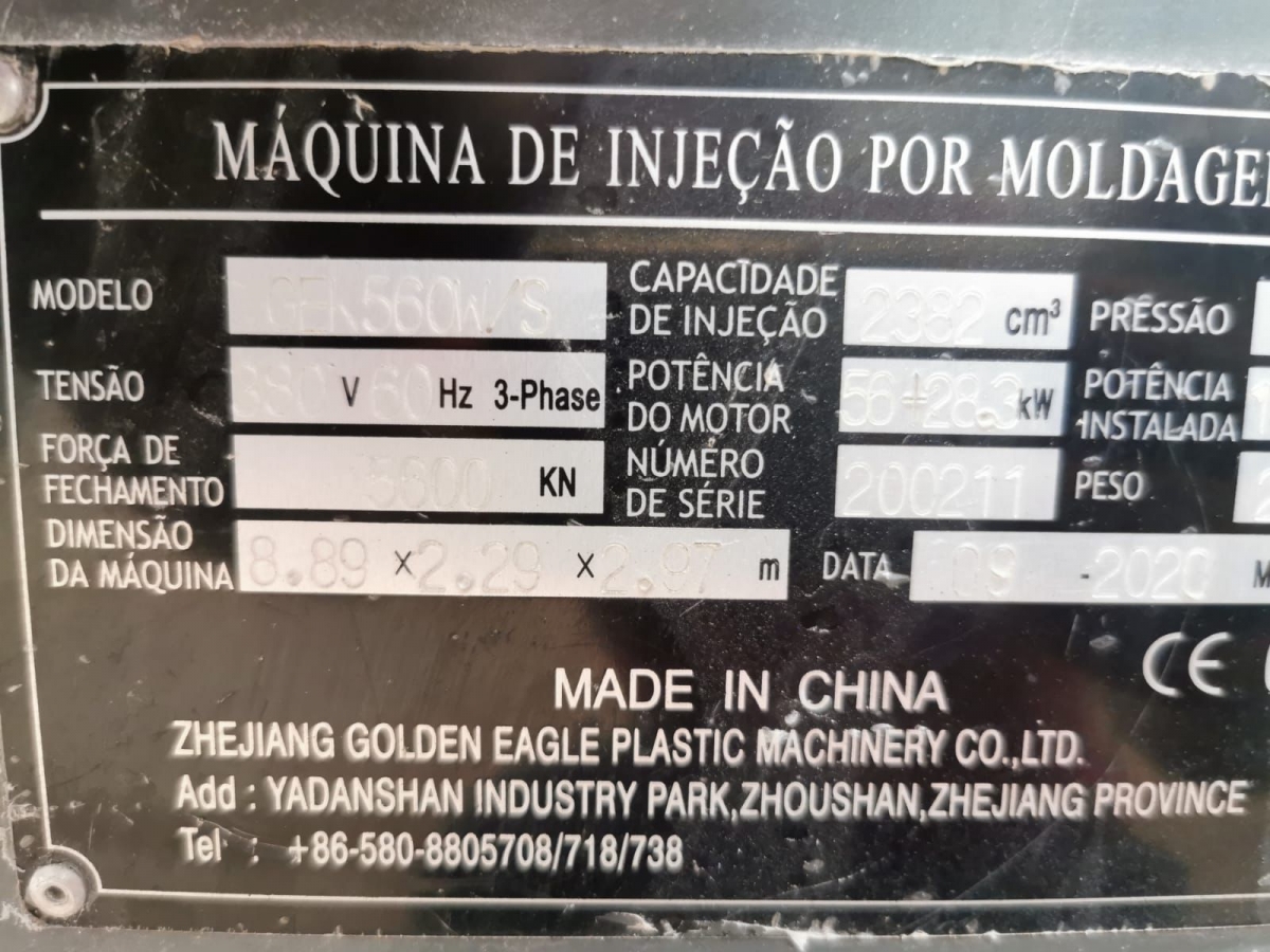 GOLDEN EAGLE 560 TON - PVC RIGIDO